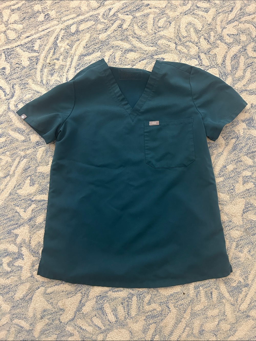 Figs V-Neck Medical Scrub Top